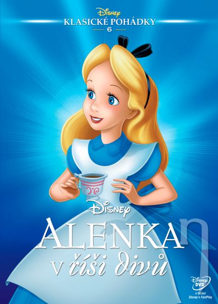 DVD Film - Alica v krajine zázrakov - Disney klasické rozprávky