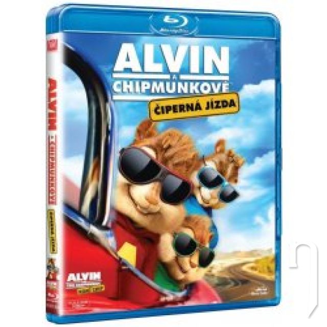 BLU-RAY Film - Alvin a Chipmunkovia: Čiperná jazda