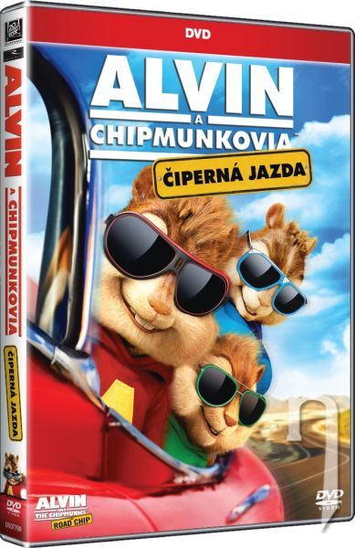 BLU-RAY Film - Alvin a Chipmunkovia: Čiperná jazda