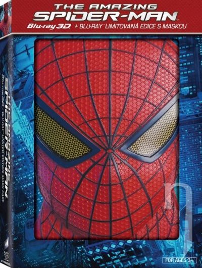 BLU-RAY Film - Amazing Spider-Man 3D/2D + maska