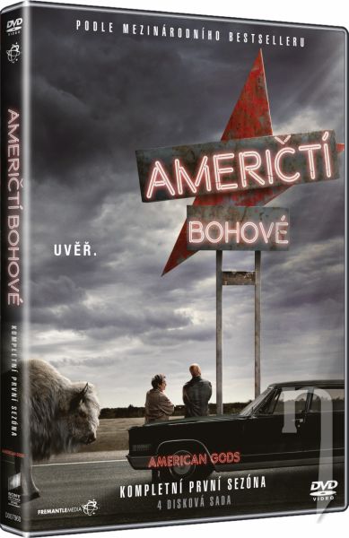 DVD Film - Američtí bohové - I. série (4 DVD) + kniha