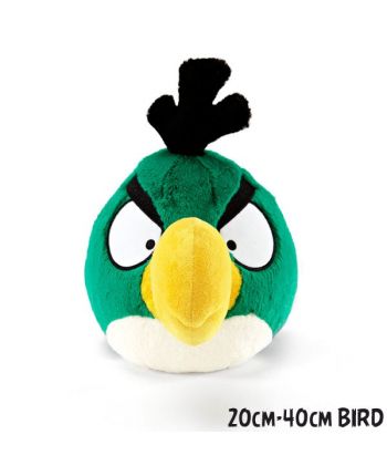 Plyšový Angry Birds zelený Toucan so zvukom (20 cm)