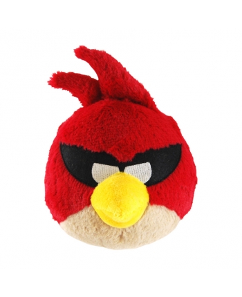 Plyšový Angry Birds - Space červený so zvukom (12,5 cm)