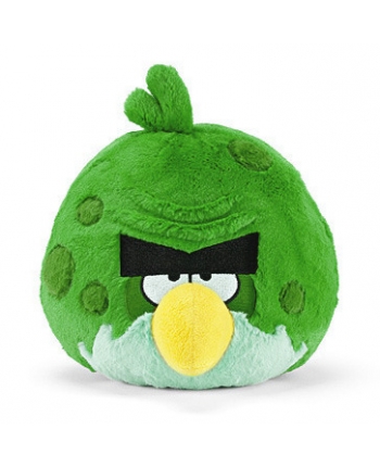 Plyšový Angry Birds - Space zelený so zvukom (12,5 cm)