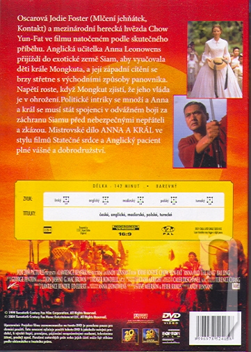 DVD Film - Anna a král