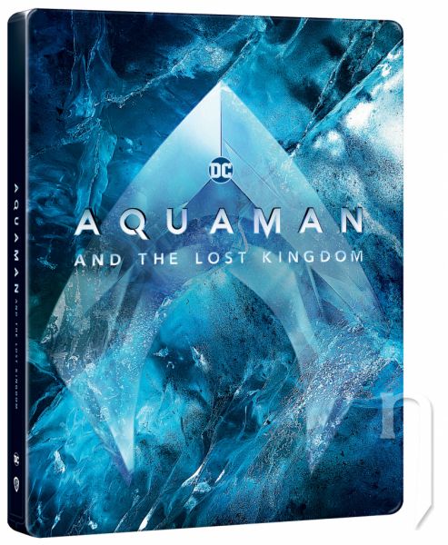 BLU-RAY Film - Aquaman a stratené kráľovstvo 2BD (UHD+BD) - steelbook - motiv Icon