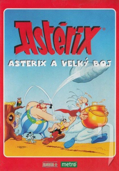 DVD Film - Asterix a veľký boj (papierový obal)