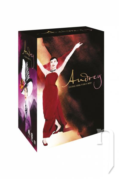 DVD Film - Audrey – svetová ikona filmu a módy (9DVD)
