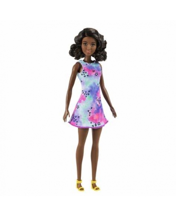 Panenka Barbie - černoška v duhových šatech - 29 cm