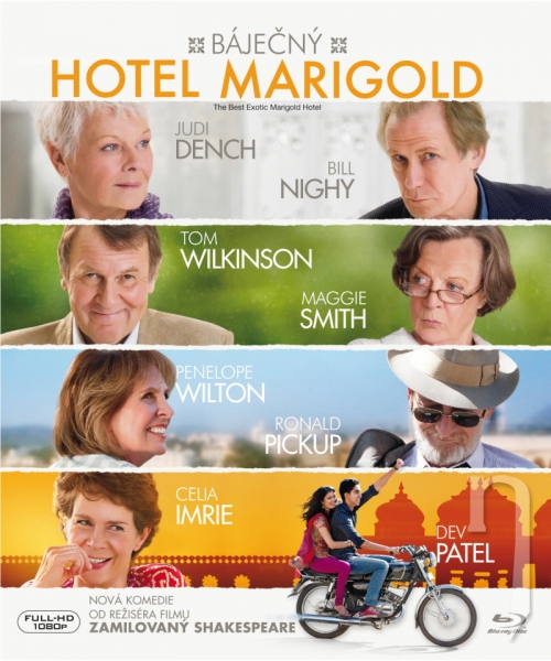 BLU-RAY Film - Báječný hotel Marigold
