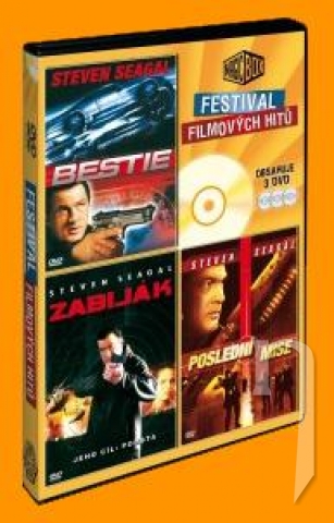 DVD Film - Beštia + Zabiják + Posledná misia - kolekcia (3 DVD)