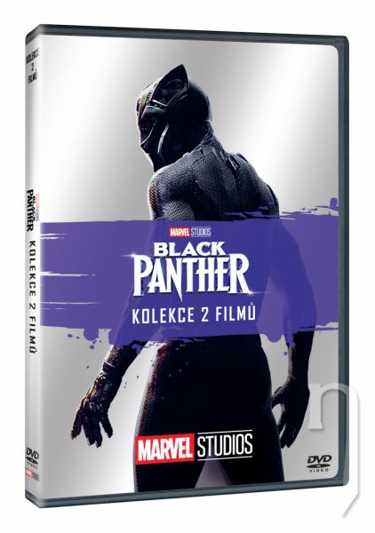 DVD Film - Black Panther kolekcia 1.+2. (2DVD)