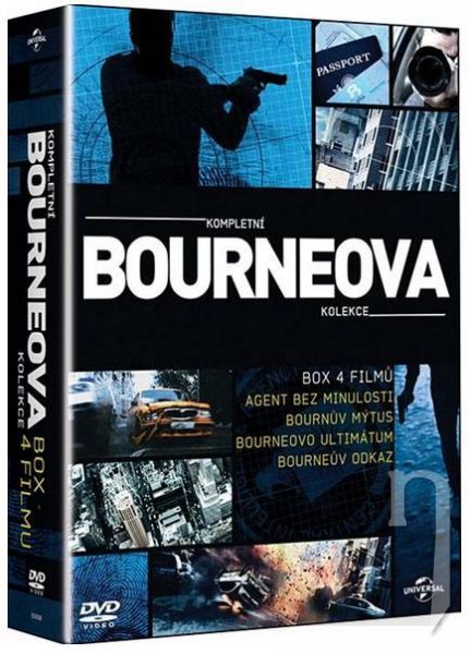 DVD Film - Bourneova kolekcia (4 DVD)