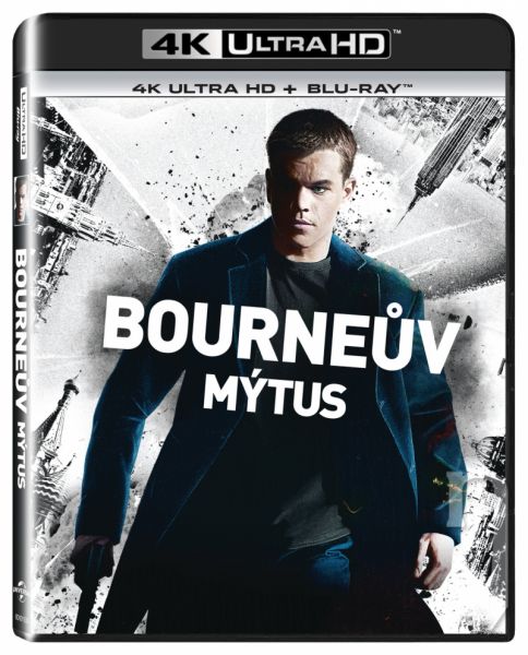 BLU-RAY Film - Bournov mýtus UHD + BD