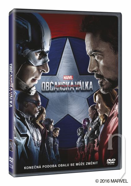DVD Film - Captain America: Občanská válka