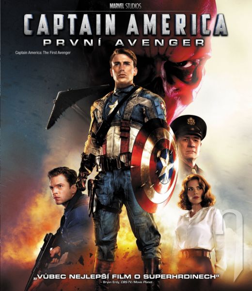 BLU-RAY Film - Captain America: První Avenger (3D + 2D)