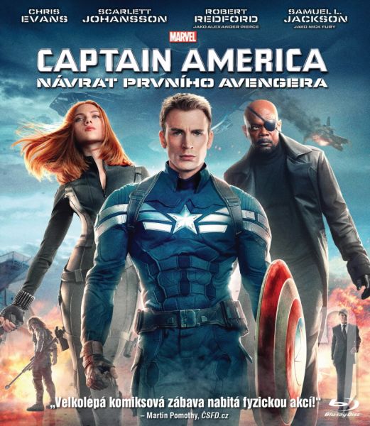BLU-RAY Film - Captain America: Zimný vojak