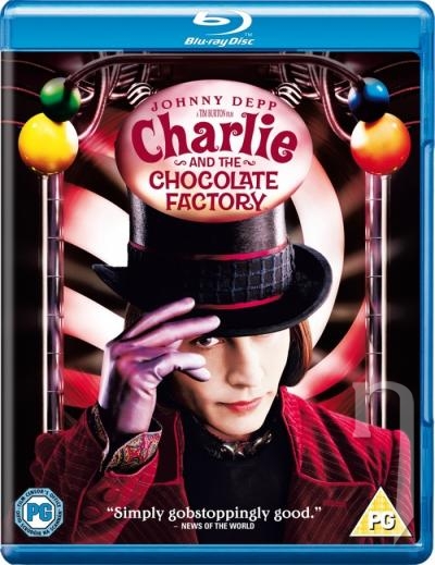 BLU-RAY Film - Charlie a továreň na čokoládu (Blu-ray)