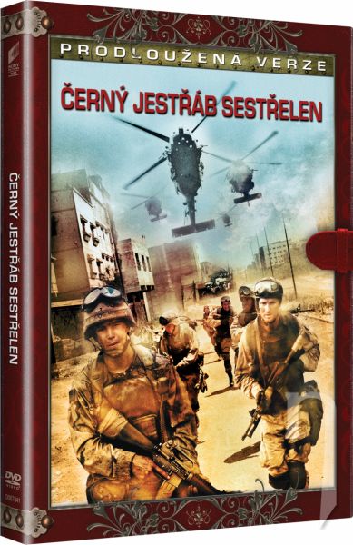 DVD Film - Čierny jastrab zostrelený - knižná edícia