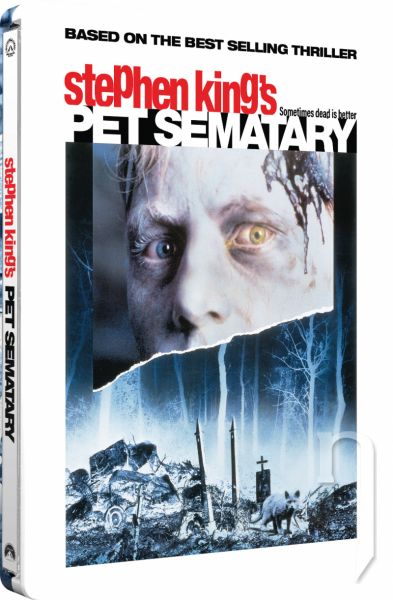 BLU-RAY Film - Cintorín domácich zvierat 2BD (UHD+BD) - steelbook