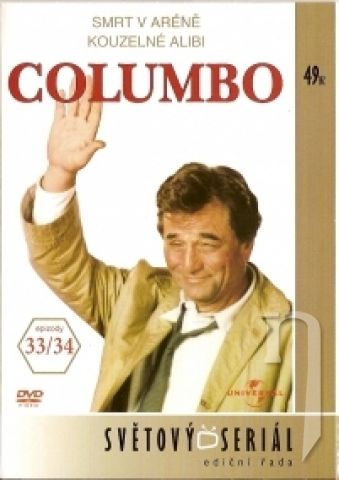 DVD Film - Columbo - DVD 17 - epizody 33 / 34 (papierový obal)