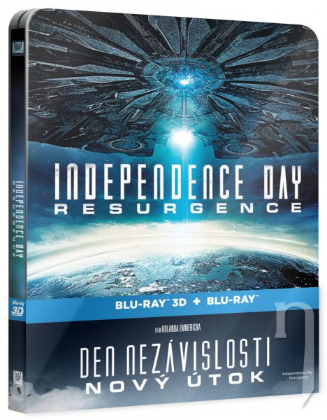 BLU-RAY Film - Deň nezávislosti: Nový útok 2D/3D - Steelbook