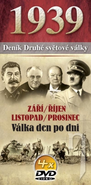 DVD Film - Deník 2. světové války (4 DVD)