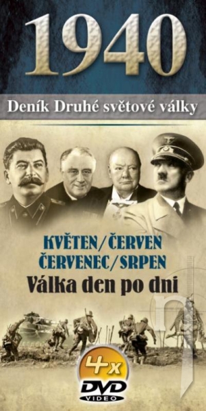 DVD Film - Deník 2. světové války III. (4 DVD)