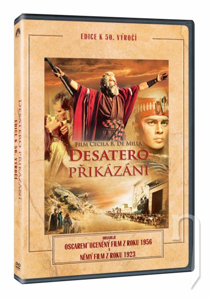 DVD Film - Desatero přikázání - Edice k 50. výročí 3DVD