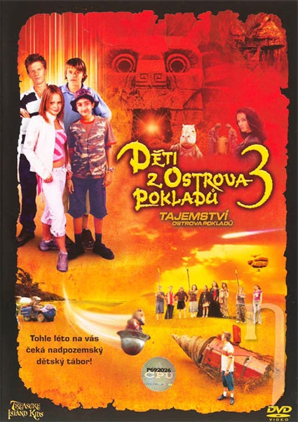 DVD Film - Děti z ostrova pokladů 3: Tajemství ostrova poklad