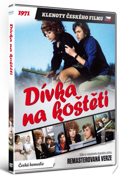 DVD Film - Dívka na koštěti - remastrovaná verzia