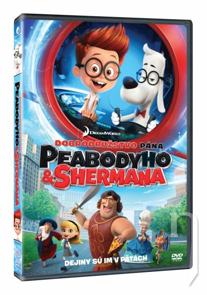 DVD Film - Dobrodružstvá pána Peabodyho a Shermana