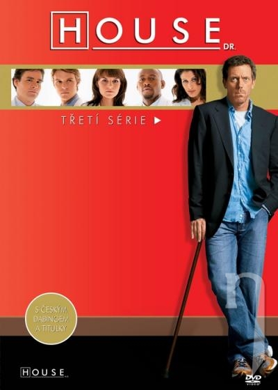 DVD Film - Dr. House (3.séria) - 6 DVD 