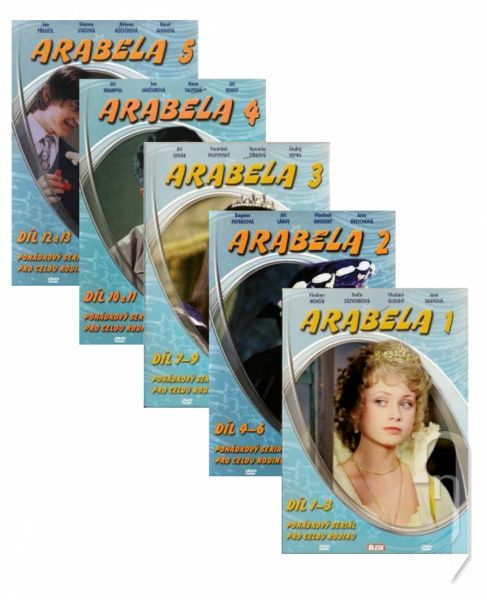 DVD Film - Arabela - komplet sada 5 DVD
