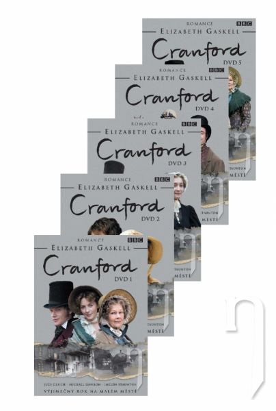 DVD Film - DVD sada: Cranford (5 DVD) - papierový obal