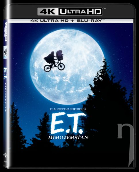 BLU-RAY Film - E.T. - Mimozemšťan (UHD + BD)