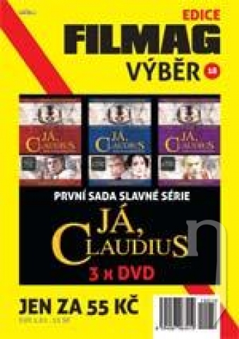 DVD Film - Edícia 3v1 (Ja, Claudius 1,2,3 - 3 DVD)