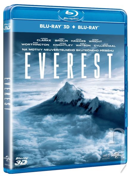 BLU-RAY Film - Everest - 3D