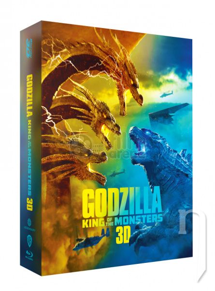 BLU-RAY Film - FAC #146 GODZILLA II KRÁL MONSTER Lenticular 3D FullSlip XL EDITION #2 Steelbook™ Limitovaná sběratelská edice - číslovaná (Blu-ray 3D + Blu-ray)
