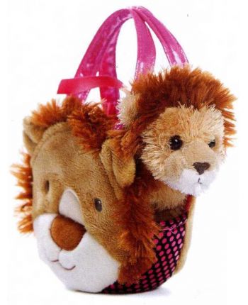 Plyšová kabelka s lvem - Fancy Pals (20,5 cm)