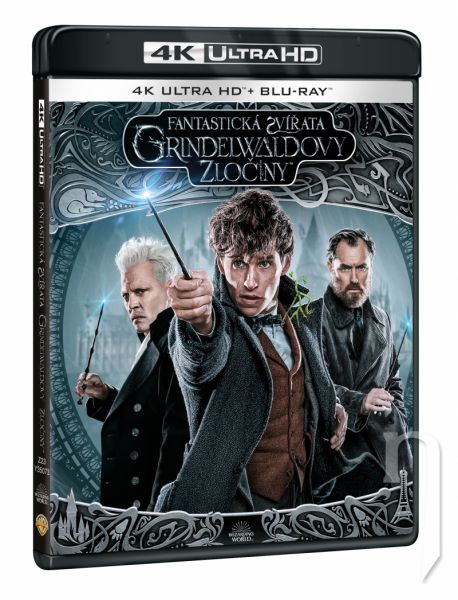 BLU-RAY Film - Fantastické zvery: Grindelwaldove zločiny (UHD+BD)