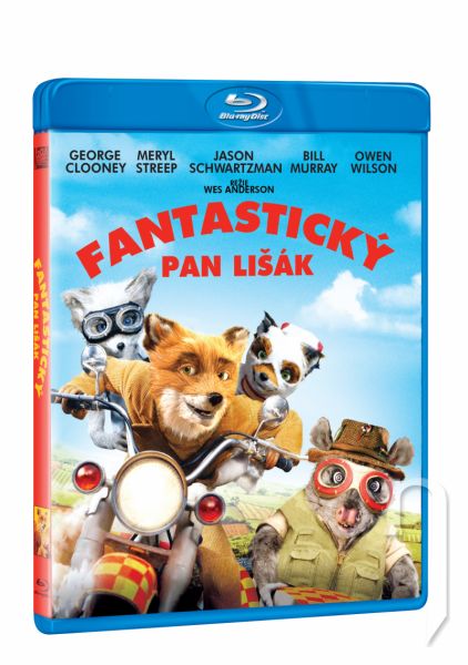 BLU-RAY Film - Fantastický pán Lišiak (Blu-ray)