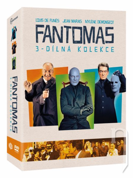 DVD Film - Fantomas (3 DVD)