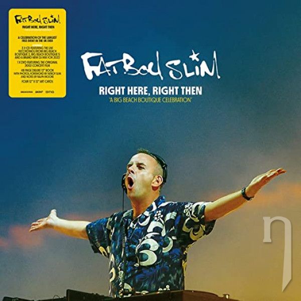 CD - Fatboy Slim : Right Here, Right Then /75 Track Compilation Of Tracks Played In Sets - 3CD+DVD