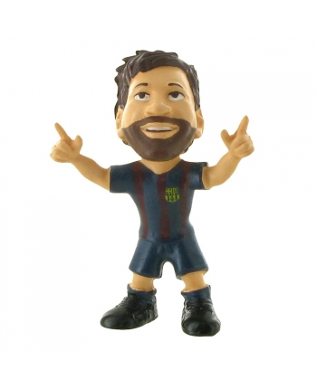 Figurka Lionel Messi dává gól - FC Barcelona - 7 cm