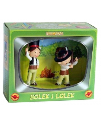  Figurka Lolek a Bolek horalé - sběratelský set (7,5 cm a 9 cm)