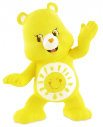 Figúrka Pečlivý medvídci - žlutý (6 cm)