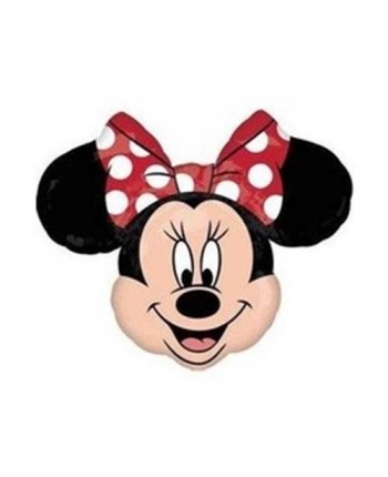 Héliový balón - hlava Minnie Mouse - 70 x 90 cm