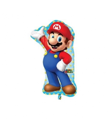 Héliový balonek postavička - Super Mario - 55 x 88 cm