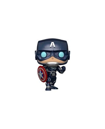 Funko POP! Marvel: Avengers Game - Captain America (Stark Tech Suit)
